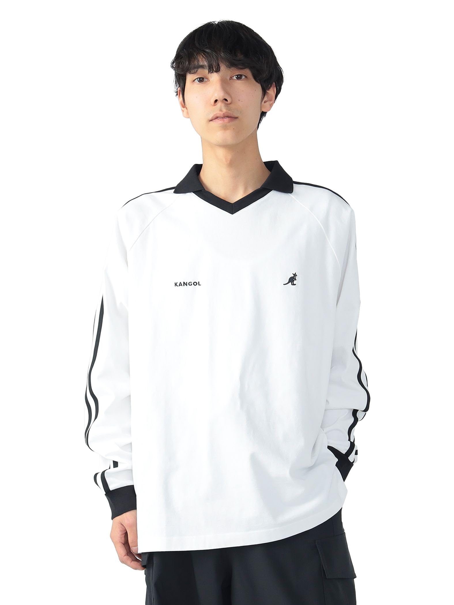 

Футболка из хлопкового флиса Game Shirt OFF WHITE L [Beams Heart] L/S [ЭКСКЛЮЗИВ] Мужская