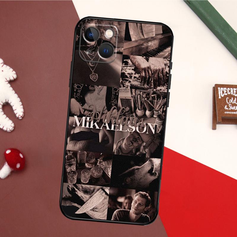 Klaus Mikaelson Vampire Diaries Case For iPhone 16 15 14 13 12 Mini 11 Pro Max X XR XS 7 8 Plus Soft Bumper Cover
