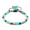 Bracciale alla Moda Fatto a Mano con Perline di Pietra Naturale, Regalo di Natale San Valentino, Design Resistente con Perline