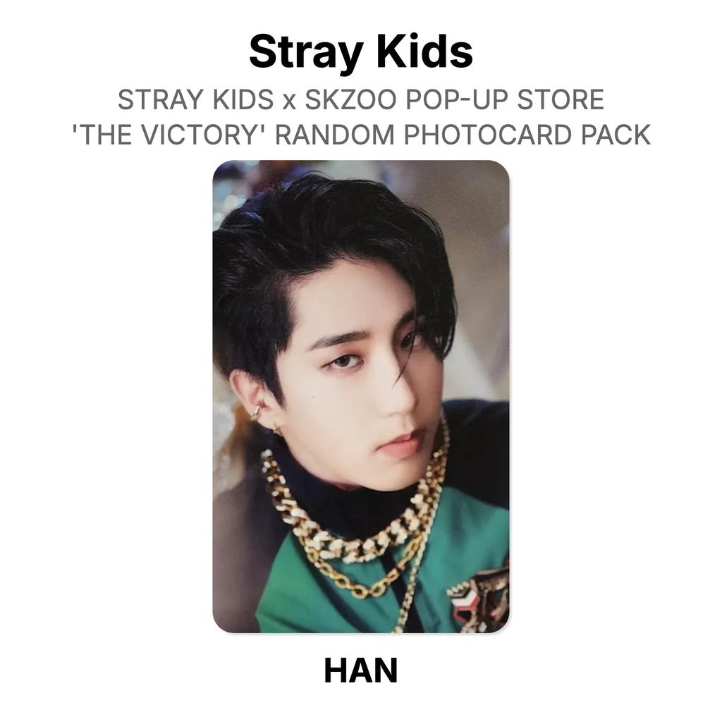 Stray Kids x SKZOO POP-UP STORE 'THE VICTORY' RANDOM PHOTOCARD PACK Official Photocard