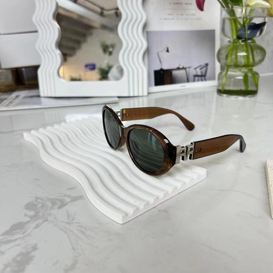 

Material Men Sunglasses Round Shape Uv Protection Sun Glasses Female Fishing Hiking Cool Sunglasses