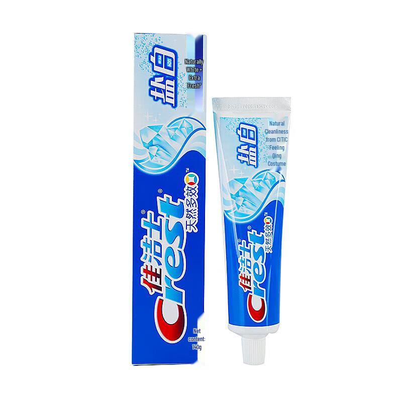 Crest Natural Salt Anti-Cavity Fresh Breath Toothpaste (3-Pack)