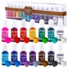 COLEDO Luminous Tone Resin Clear Colors Colors 14 Resin Liquid Colorant for UV Epoxy and Silicone Molds X 14 Colorant, (13 / Bottles) Resin, Resin,