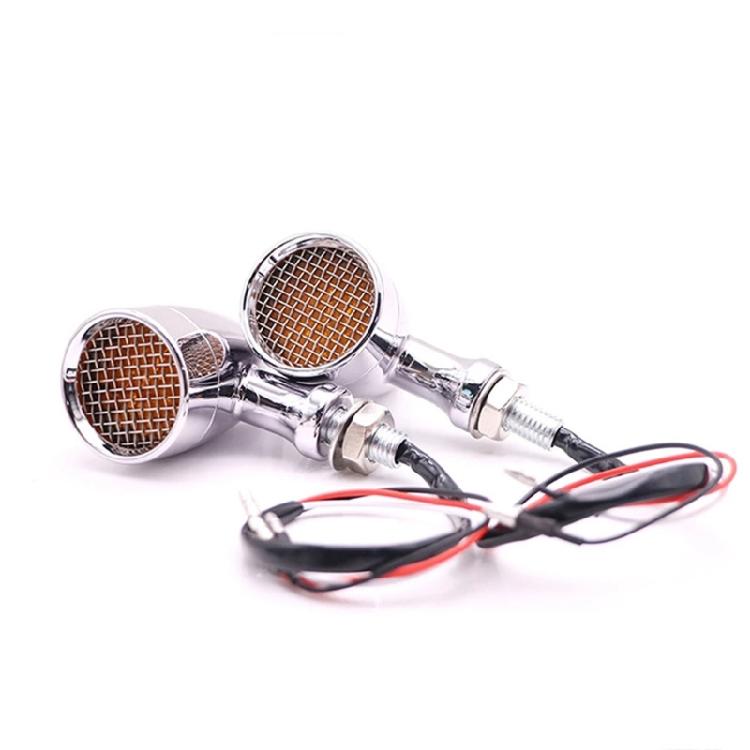 Weather Resistant Motorcycle Indicator Lights LED Turn Signal Light Indicator Lights Blinkers Flasher 100W
