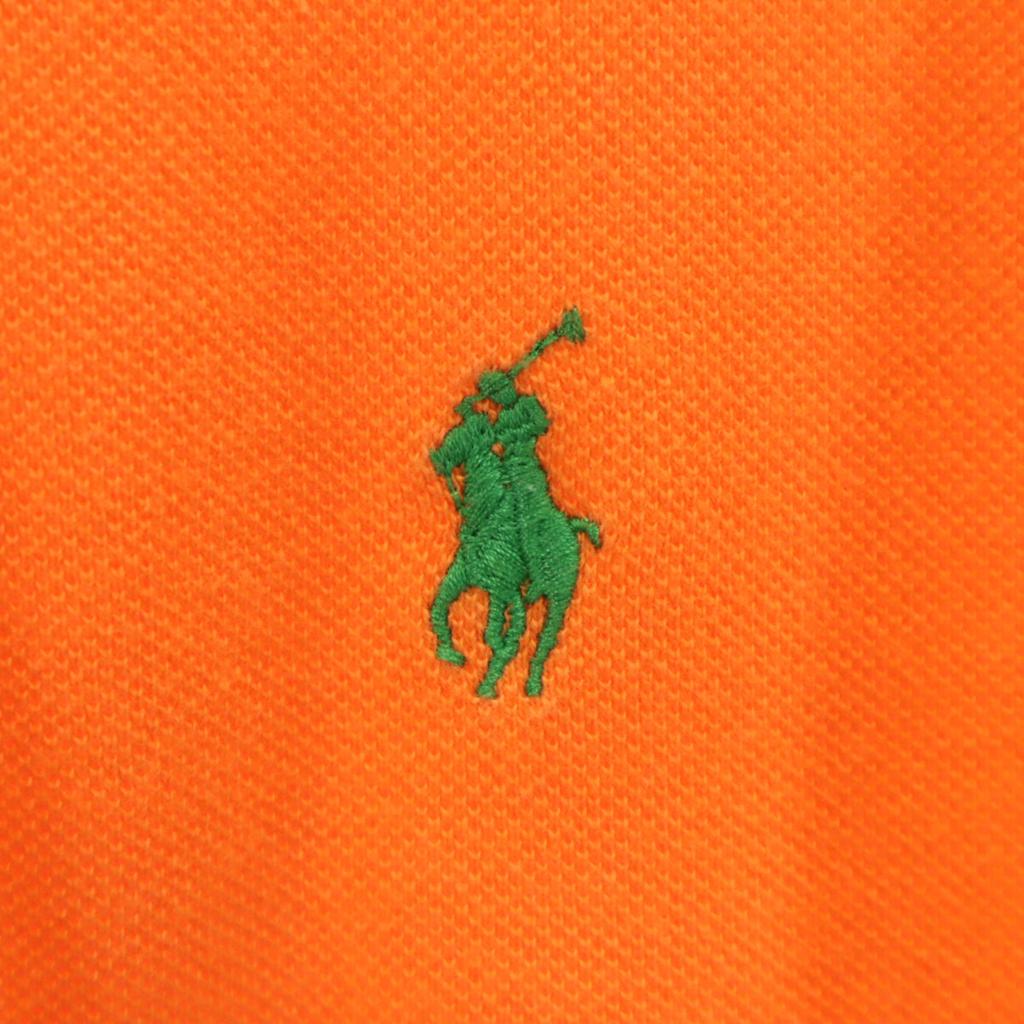 Polo by Ralph Lauren Short Sleeve Polo Shirt S Orange Fawn Men's Used
