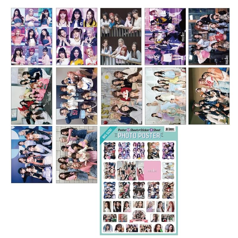 K-STAR12 pieces Poster set A3 size Poster Set (Kep1er Kepler 02)