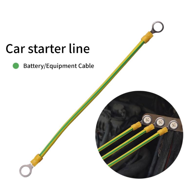 Earth Wire Solar Photovoltaic Ground Wire With 9mm Terminals Hole Earth Cable