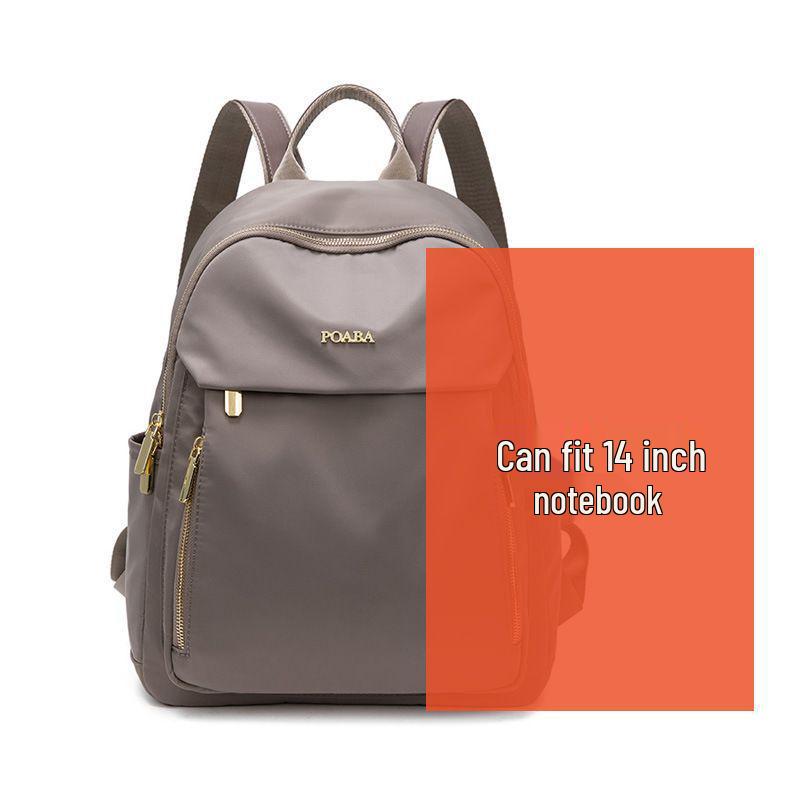Vielseitiger leichter Oxford-Rucksack für Damen: Trendig, Großes Fassungsvermögen, Wasserdicht für Reise & Schule