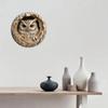 Elegant Owl Metal Wall Art Durable Home Decor Gift Modern Sign