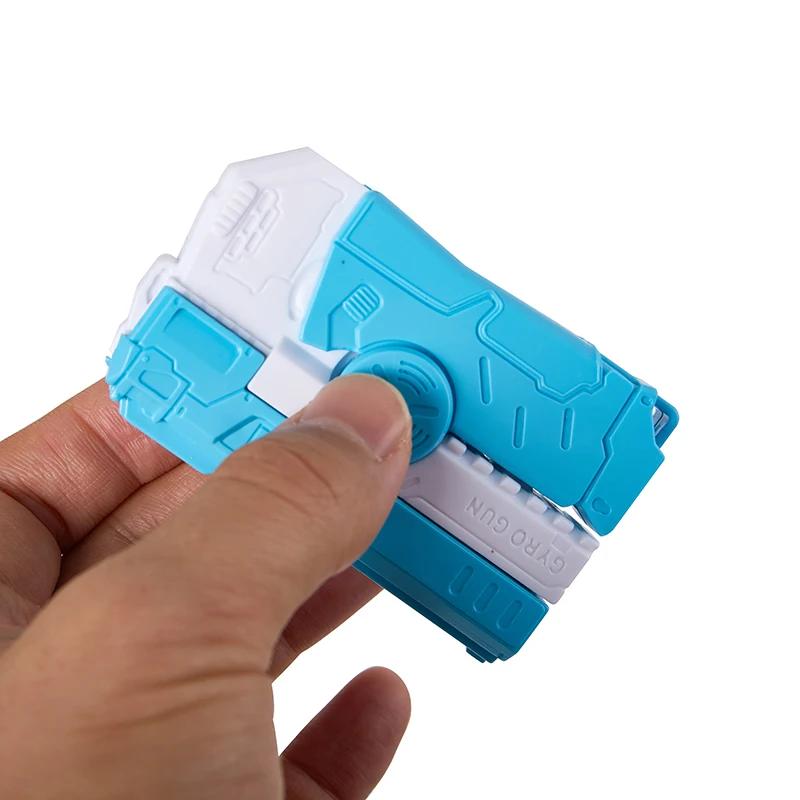 Model imprimat 3D Gravity Straight Jump Mini jucărie Pistol cu ​​morcovi Pistol de jucărie cu glonț cu ridichi Jucărie pentru ameliorarea stresului pentru copii Cadou de Crăciun