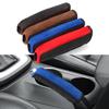 Housse de protection pour frein à main en cuir suédé synthétique, accessoire d'intérieur de voiture