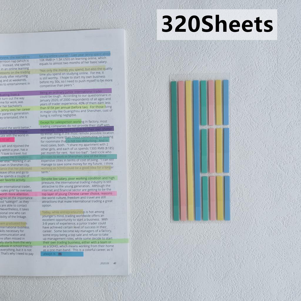 KindFuny 160 Sheets Sticky Note Transparent Sticky Note Index Tabs Arrow Flags for Page Marker Planner  Office School