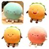 Hamburger Plush Toy With Pp Cotton Soft Filling For Kids Gift And Cozy Hand Warmer