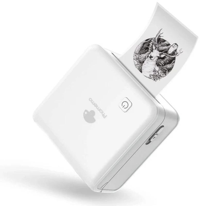 Phomemo M02 Portable Mini Thermal Printer – Bluetooth, Inkless for Mobile Devices