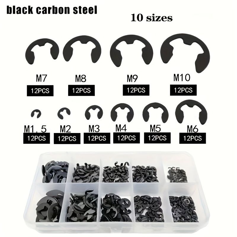 

65 manganese steel split ring E-type shaft snap spring snap ring elastic E-type card