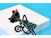 Cute Kitten Enamel Brooch: Versatile Cartoon Pin for Women