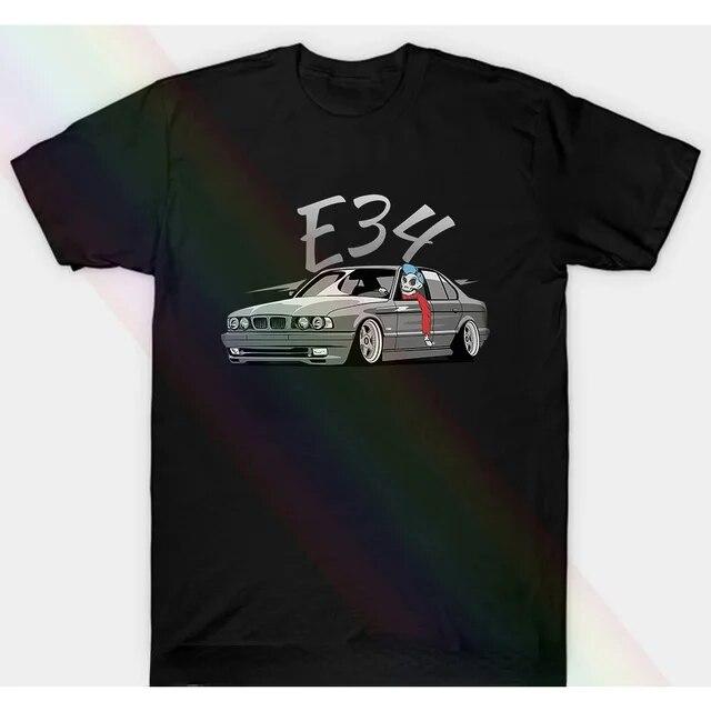 

Glstkrrn E34 Футболка унисекс Летняя футболка унисекс большого размера Одежда унисекс Harajuku Модная уличная одежда Футболки Ретро футболки с графикой XL