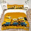 Minions Selfie Fun Moment Print 3Pcs Bedding Setduvet Cover With 2 Bedropillowcase Home Birthday Gift