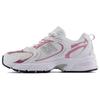 530 Pink Sugar Sneakers da Uomo Bianco Metallico-Rosa MR530PK