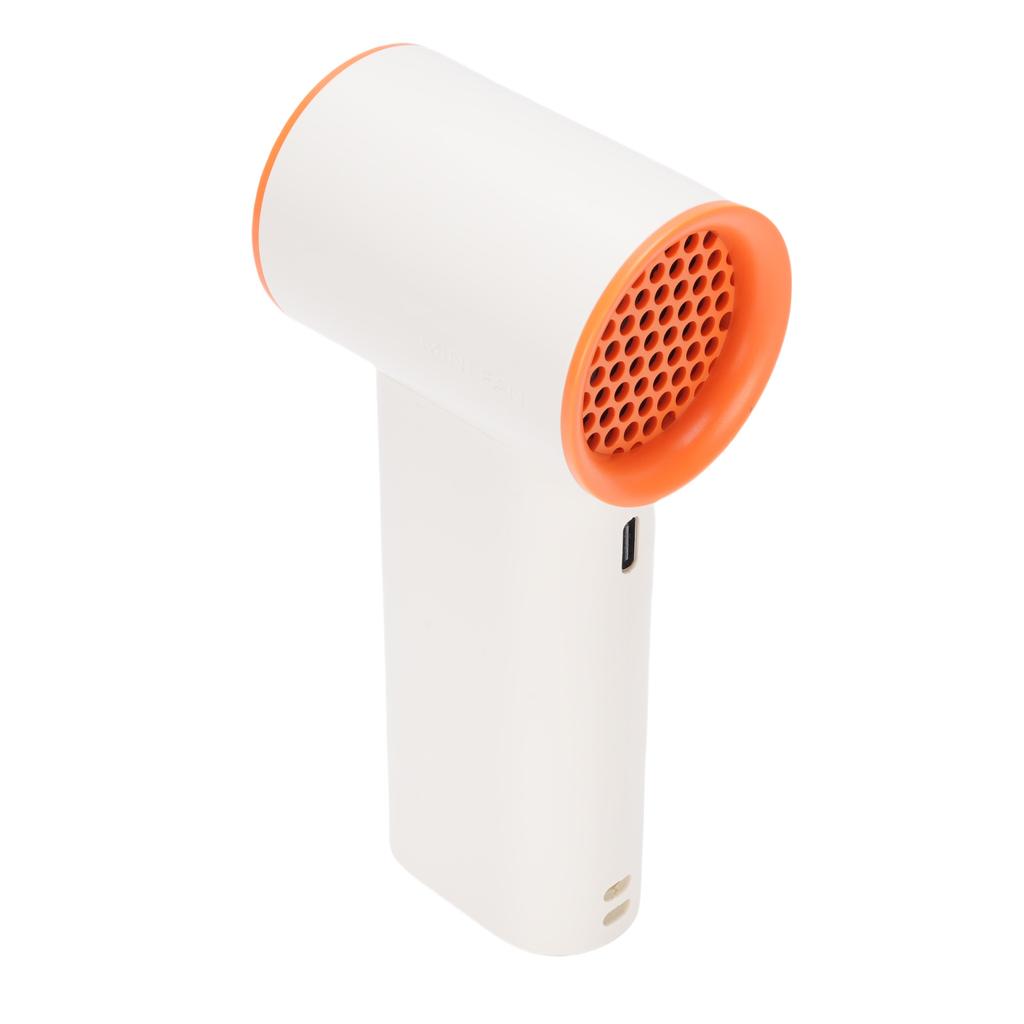 Portable Handheld Fan High Speed Stepless Adjustable Digital Display USB Rechargeable Quiet Small