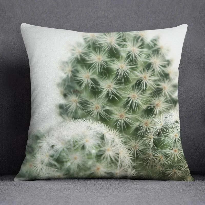 Office Living Room Home Pillowcase Flower and Sunflower Pattern Pillowcase Car Ornaments