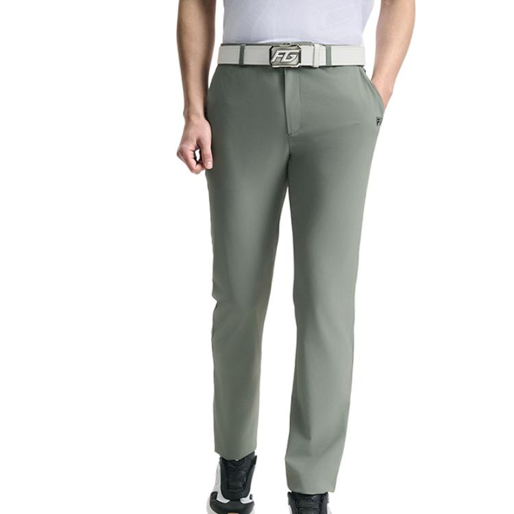 Fila Golf Series Simple Versatile Classic Fashion Casual Pants Men Bottoms Light-Green A11M525813F-DG