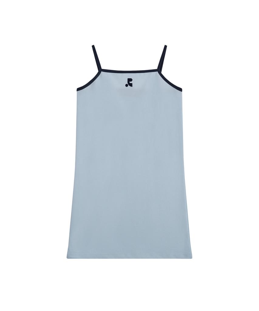 Rest And Recreation Coloration Mini Dress - Sky Blue