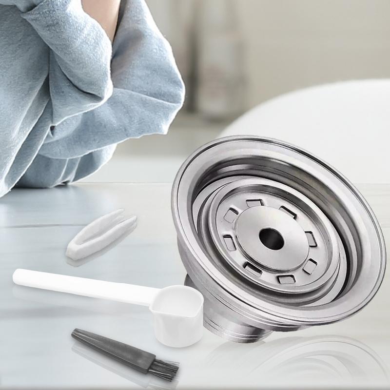 Coffee Pod Recycling Tool Stainless Steel Coffee Filter Coffee Strainer Coffee Dripper Reusable Coffee Filters Coffee Pod