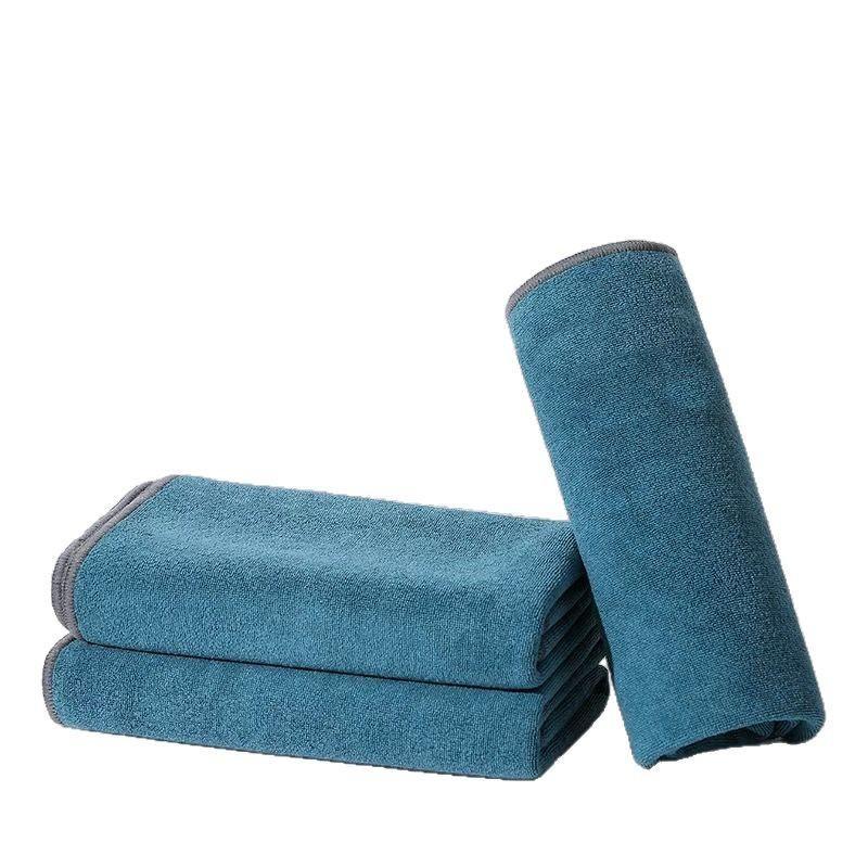 1/2Pcs Microfiber Cleaning Towel Thicken Soft Drying Cloth Car Body Washing Towels Double Layer Clean Rags Car Accessories