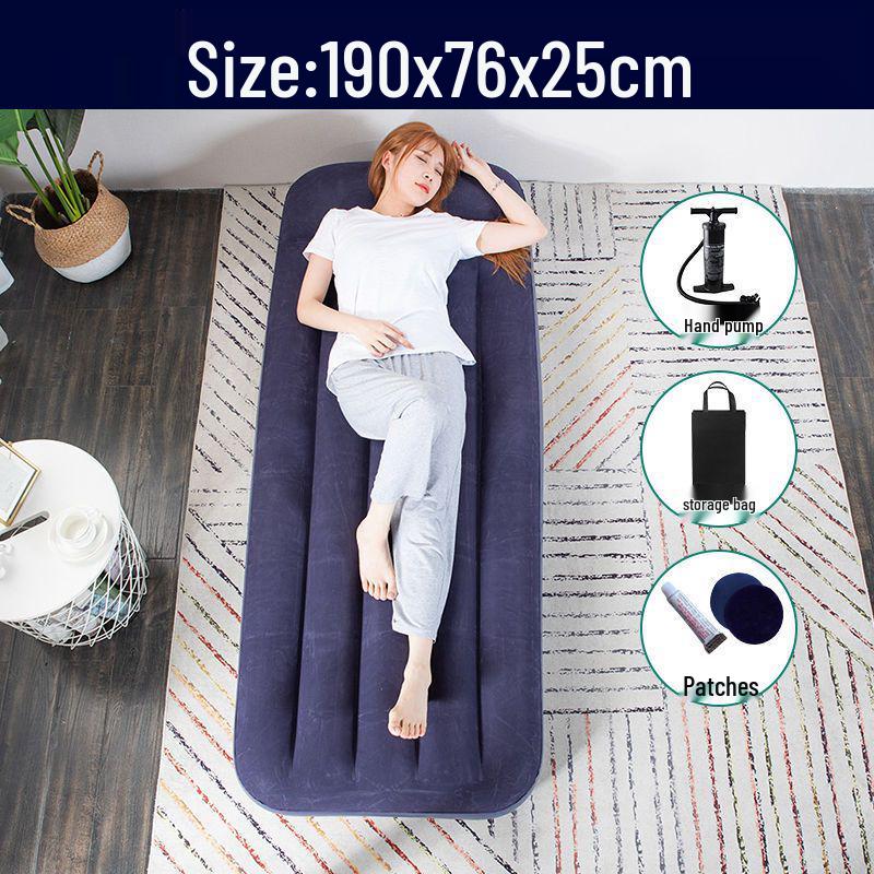 Extra-Large Double Inflatable Air Mattress - Portable Outdoor Folding Bed