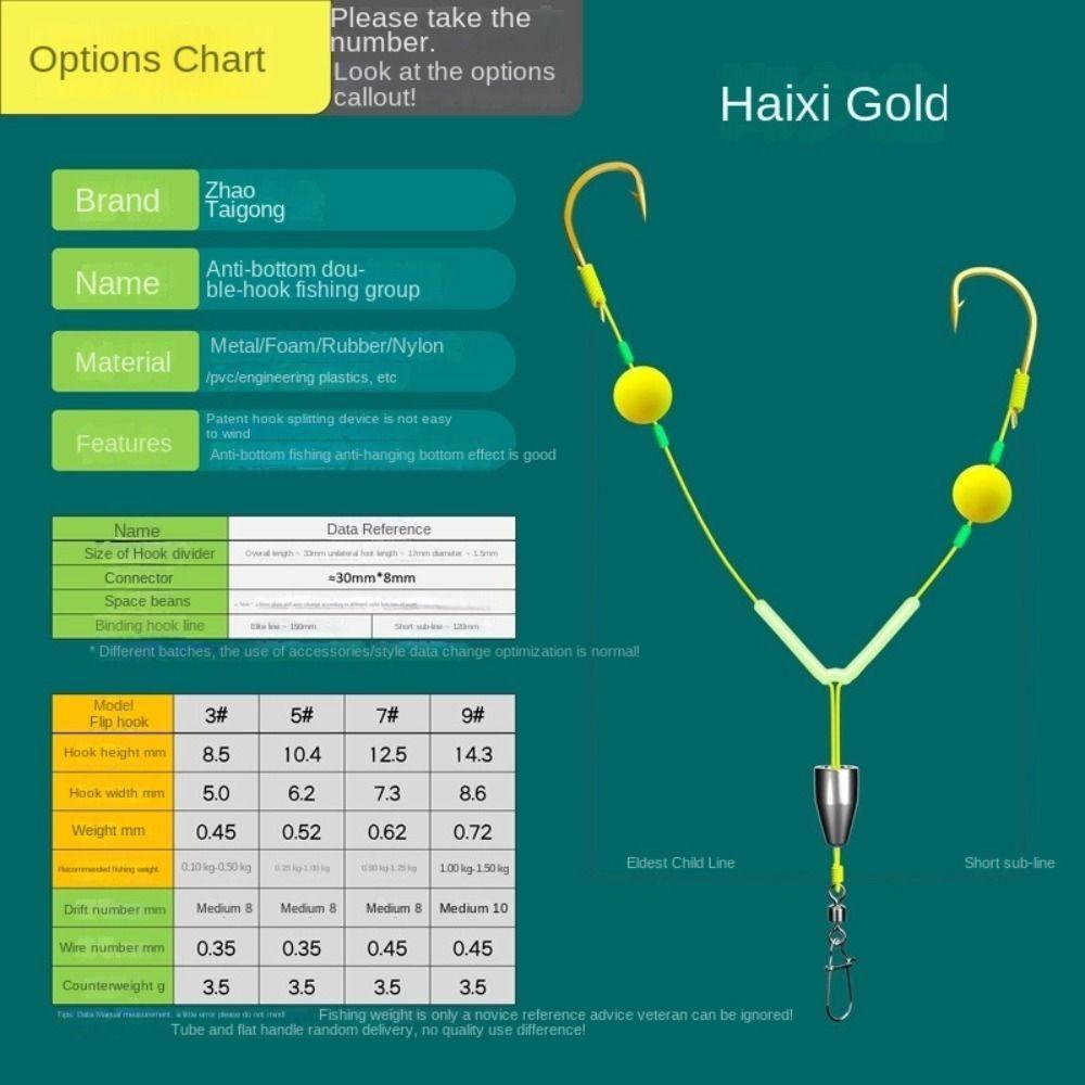 3pcs Suspension Fishing Hair Rigs Hook Anti Bottom Carp Rigs Fishing Lure  Fishing Tackle