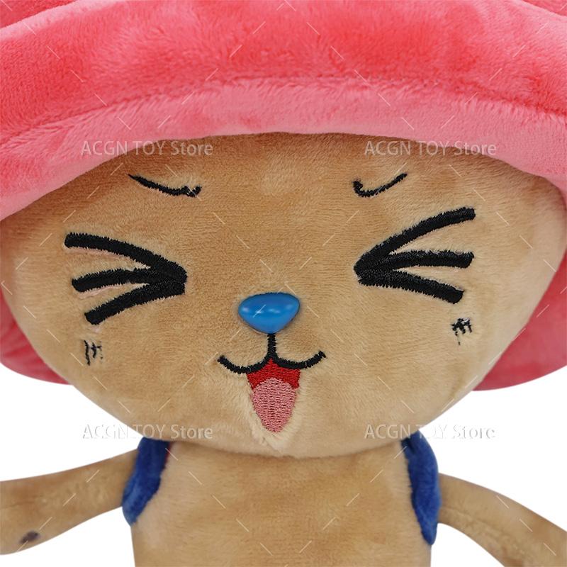 4 Styles Original One Piece Plush Tony Chopper Cute Face Anime Plush Doll Cartoon Toy Best Gift 24Cm