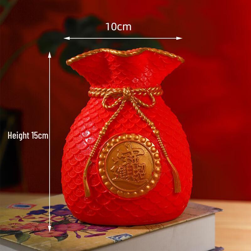 Qingputang New Chinese Style Lucky Bag Vase