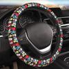 Bt21 Steering Wheel Cover for Cars, Stylish, Anti-slip, Stain Prevention, Comfortable to the Touch,