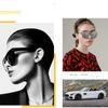 Nowe Okulary Przeciwsłoneczne Sieć Czerwona Te Same Okulary Damskie Modne Trendy Gorące Okulary Przeciwsłoneczne