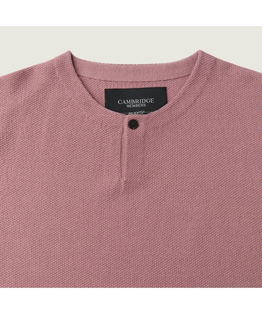 Kaembeulijimembeoseu [Movere] Short Sleeve Crew Neck Sweater - Pink Mcwam26711Pix