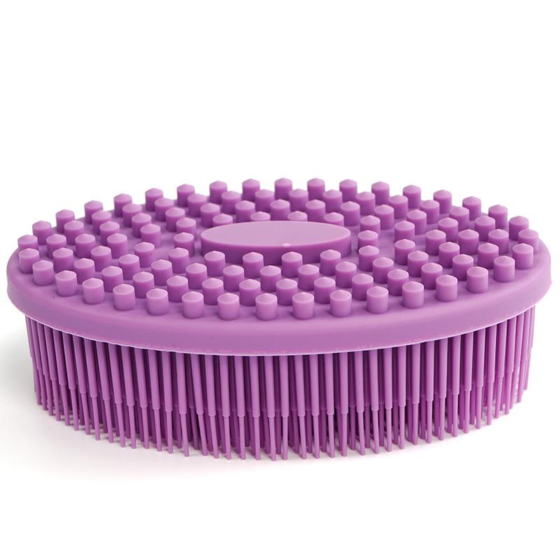 Silicone Shampoo Head Scalp Massage Brush Silicone Body Brush Hair Washing Comb Bath SPA Shower Brush Massage Brush Hair Brush