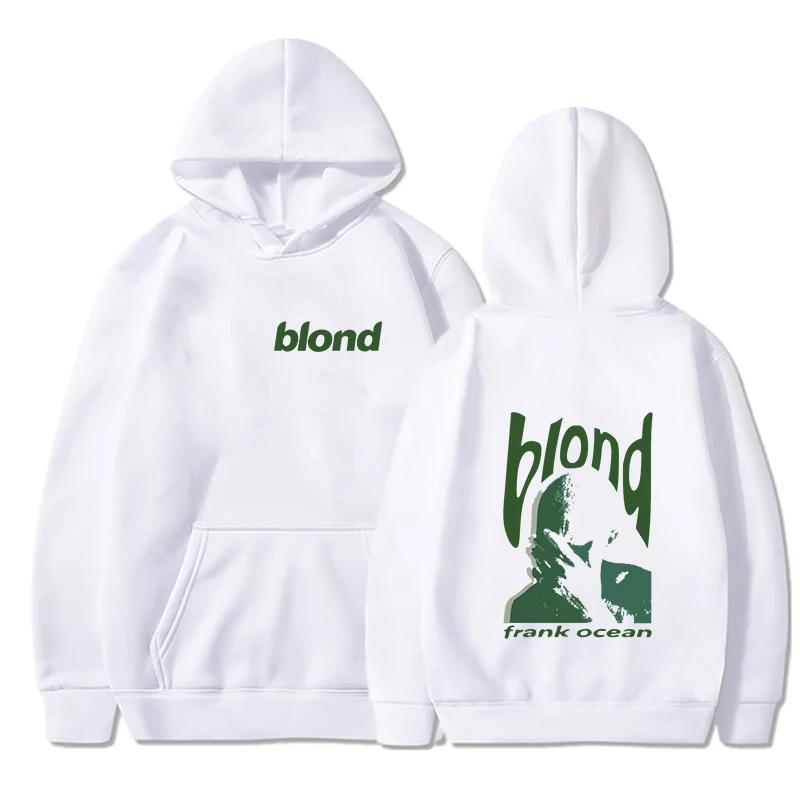 New Rapper Frank Retro Graphic Men's Hoodie Hip Hop Ocean Album Clothing Sweatshirt Y2k Unisex Blond Fashion Oversized Pullovers