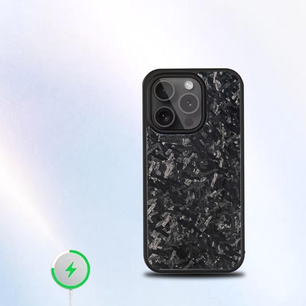 Carbon Fiber Pattern Painting Phone Case  For IPhone 16 15 14 13 12 11 Pro Mini Max Soft Magnetic Cover