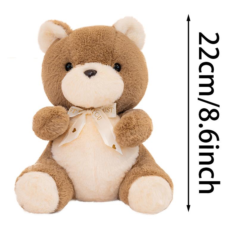 Cute Bear Stuffed Plush Toys Kawaii Rabbit Dog Bear Hug Pillow Bear Doll Home Bedroom Animal Doll Decor Kids Birthday Gifts