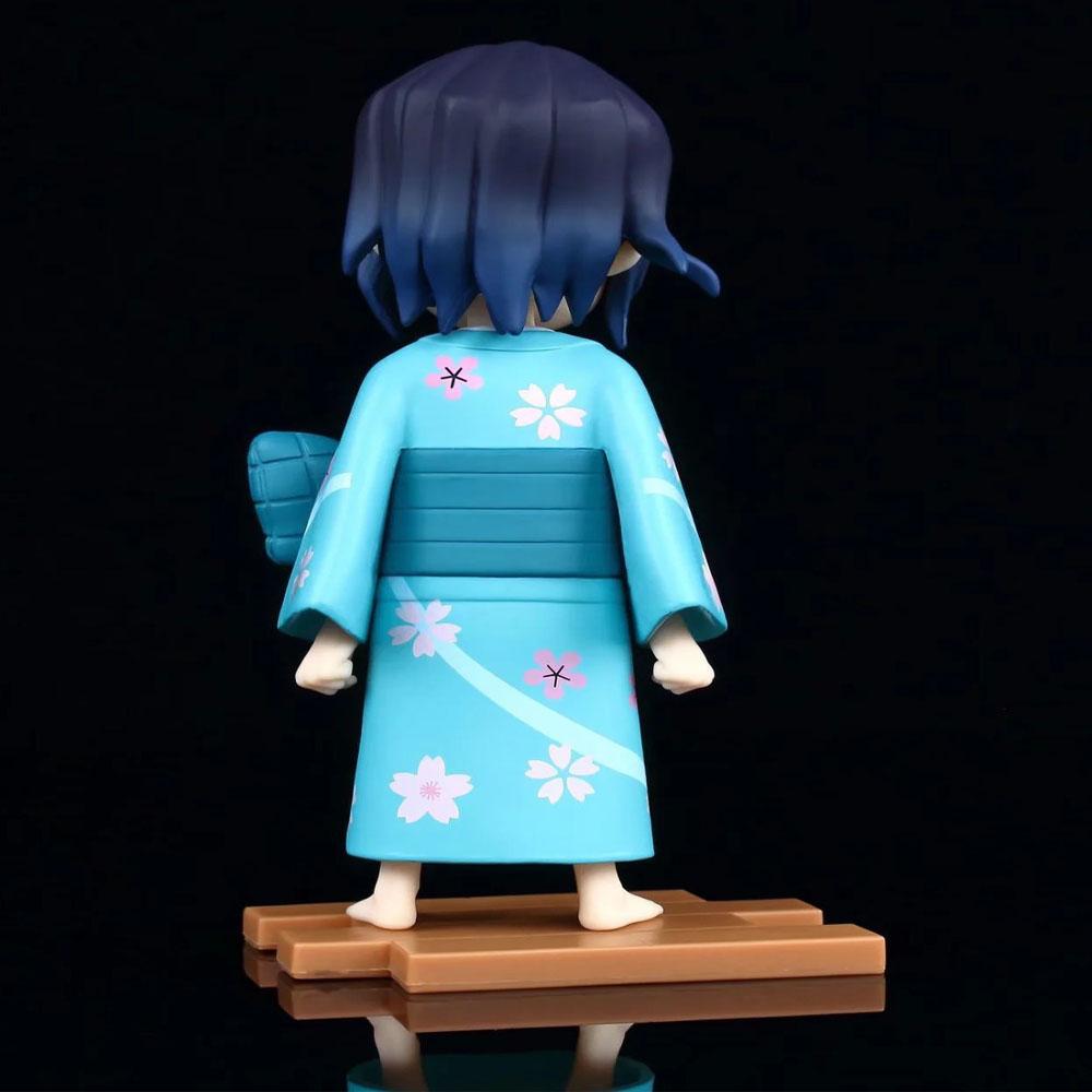 Anime Demon Slayer Cute Figure Tanjirou Hashibira Inosuke Agatsuma Zenitsu Double headed Action Figure Model PVC Christma Gift