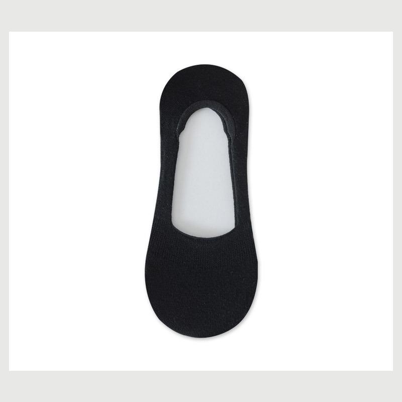 Șosete invizibile tip barcă pentru femei, subțiri, absorbante de transpirație, culoare uni, cu călcâi antiderapant și gură joasă