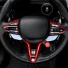 Für Hyundai Veloster JS N 2019-2023 i30 N /CN7 N 2024 2025 Auto Lenkrad Knopf Rahmen Kinn Dekoration Abdeckung Zierleiste
