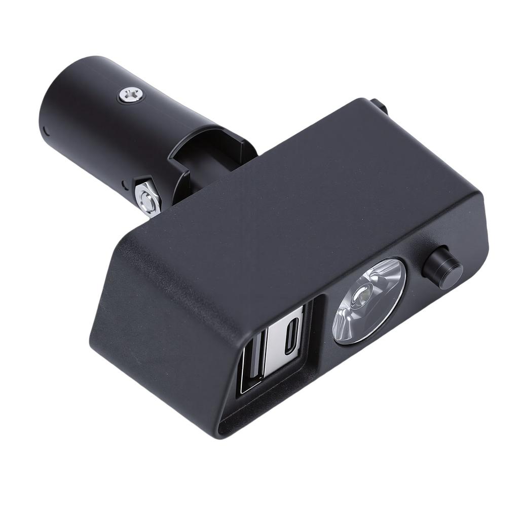 Electric Chair LED Light Universal Mounted with 3 Pin XLR Head USB Charging Port Adjustable Angle