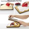 1Pcs Multifunctional Non-stick Bakeware Tray Pan Silicone Cake Roll Mat Painted Pad Pastry Swiss Roll Baking Mold Tool