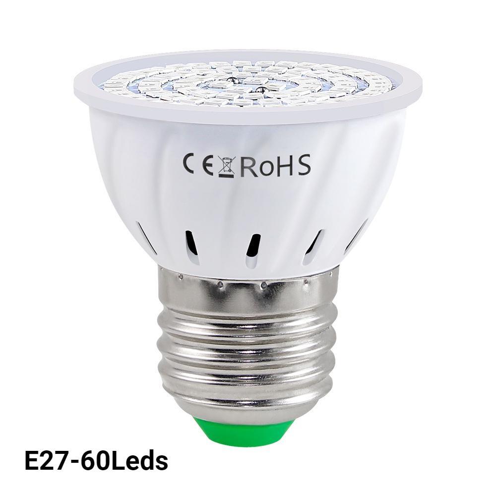 1/2Pcs Professional E27 LED Grow Light Bulb Strong Electrical Conductivity Planting Tools Professional Grow Light Bulb for Indoor