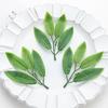50/100Pcs Silk 4-Leaf Fake Plants Wedding Party Christmas Wreath Photography Props Home Birthday Decor Crafts Artificial Flowers