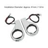 12V Motorcycle LED Turn Signal Light Waterproof Bright   Blinker Lamp for 41mm Fork Tubes