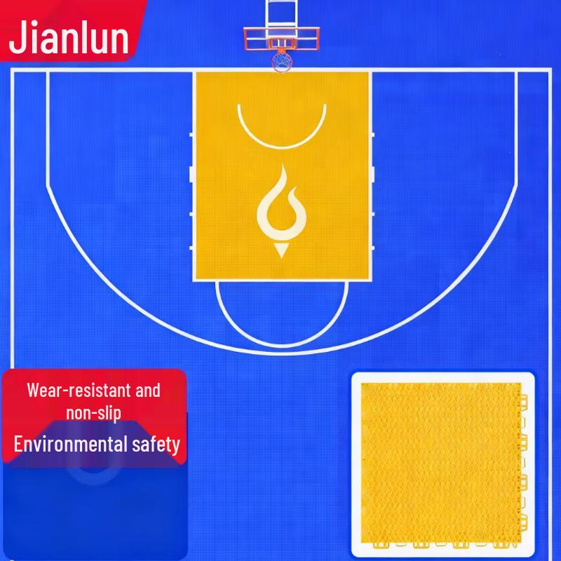 JEEANLEAN XF-ZX009 Diamond 9th Gen Outdoor Sports Flooring Tile