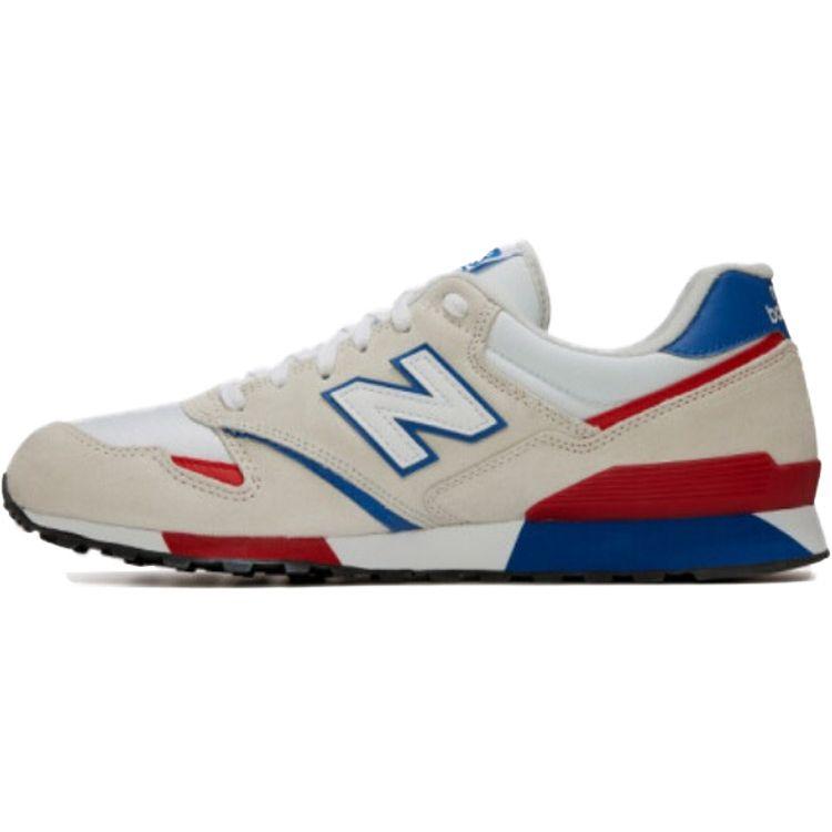 New Balance Nb 446 Retro Elegant Low-Top Marathon Running Shoes Unisex sneaker Off-White U446SMWB